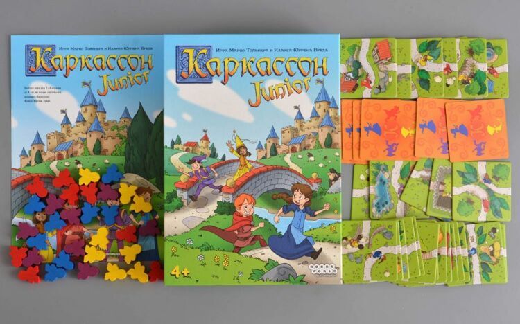 Настольная игра Каркассон Junior